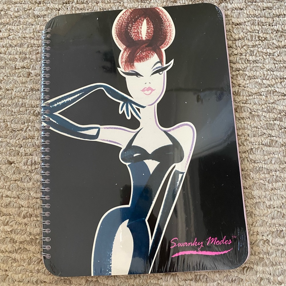SWANKY MODES BEAUTIFUL POSH FASHION NOTEPAD SKETCHBOOK NEW SEALED